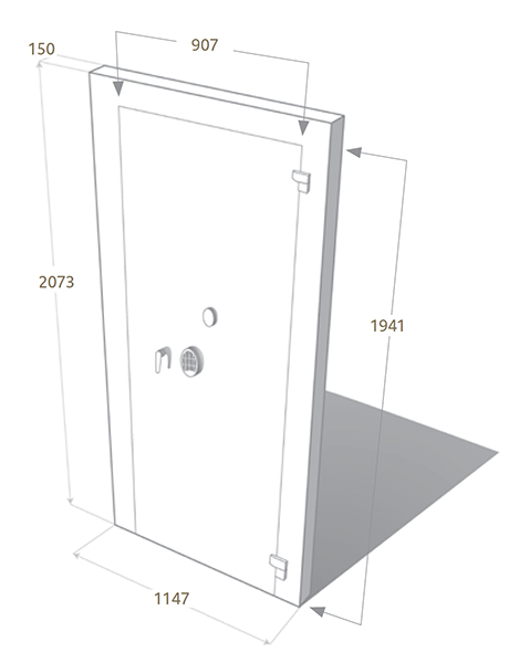 Commercial Grade Strong Room Door